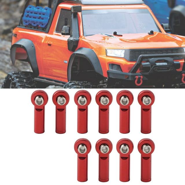 Neck Duster Brush For Hair Cutting Rc Car Tie Rod End 10Pcs Aluminium Alloy M4 Positive And Negative Thread Tie Push Link Rod Joint For 1 10 Model Rc Car