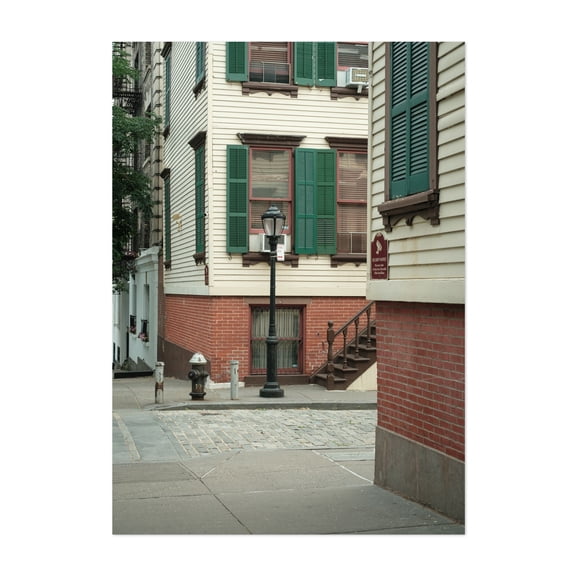 Sylvan Terrace, Washington Heights - Manhattan New York Photography Unframed Wall Art Print 5 x 7 inches