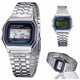 thumbnail image 5 of sweethay Reloj de electrónico con esfera cuadrada Universal para mujer, reloj de informal, regalos de cumpleaños, relojes, reloj para Electrónica Plata, 5 of 6
