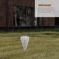 thumbnail image 2 of 1pc Cone Shaped Rain Gauge Plug Measuring Cup Transparent Rainfall Gauge, 2 of 4