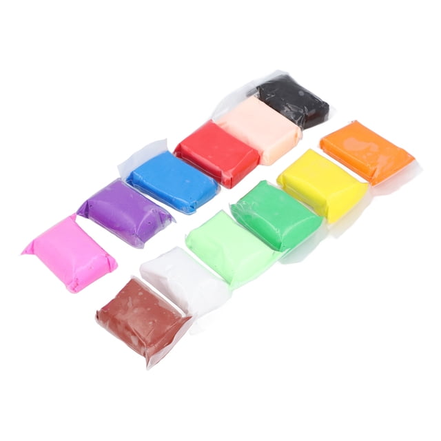 Soft Air Dry Clay Set, Lightweight, Colorful, Safe, Harmless, Educational Modeling Clay for Kids, with Tools, for Creative Play