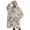 Pioneer Flower Floral, variant on Oversized Wearable Blanket Hoodie,Pioneer Flower Floral Print Pattern Sherpa Blanket Hoodie with Super Pockets,Super Warm Fuzzy Pullover for Women & Men