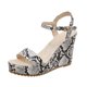 thumbnail image 2 of Zapatos de cuña con boca de pescado para mujer, sandalias de lujo con tacón alto y hebilla de tacón de cuña Wmkox8yii  hfjk4806, 2 of 9