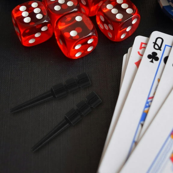 HAKIDZEL 10Pcs Cribbage Board Pegs Metal for Card Game Players 1.34X0.20X0.20in