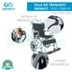thumbnail image 4 of Silla de Ruedas Plegable Infinity Azul con Freno en Agarradera y Cinturón de Seguridad, 4 of 8