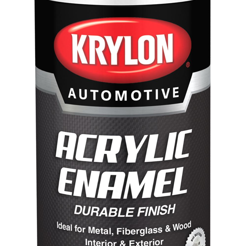 Krylon Automotive Acrylic Enamel, Gloss, White, 12 oz.