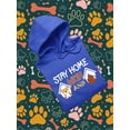 thumbnail image 3 of Stay Home Corgi And Coffee Hoodie Men -Image by Shutterstock, Male Small, 3 of 4