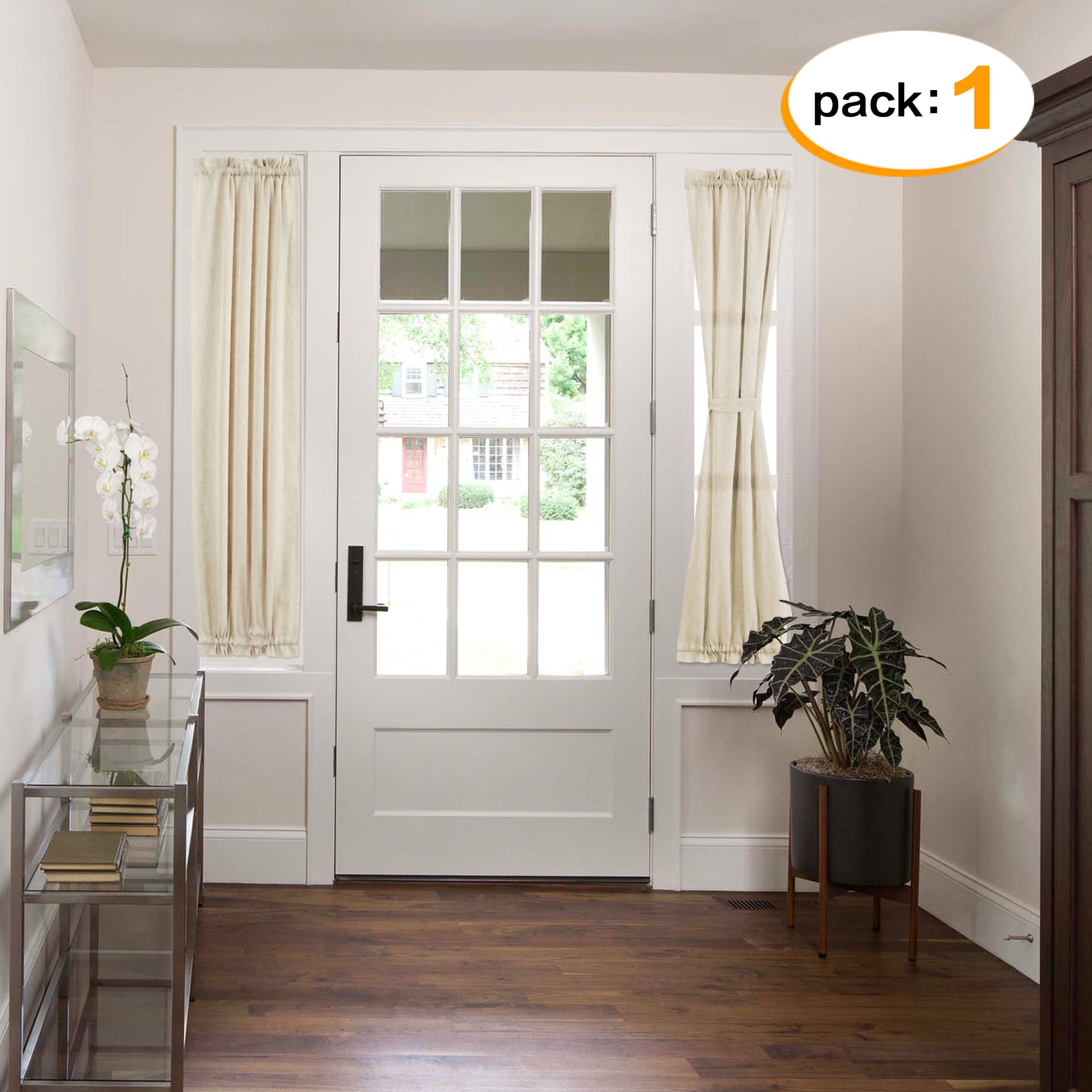 H.VERSAILTEX Functional Airy and Breathable French Door Curtain, Rich