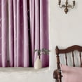 thumbnail image 4 of Deconovo Blackout Curtains, Energy Saving, Light Pink, 52W x 45L Inch, Thermal Insulated Noise Reducing Drapes for Bedroom Living Room, Set of 2, 4 of 5