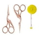 thumbnail image 1 of 2 tijeras de acero inoxidable para , tijeras de cigüeña dobdas para sastrería con cinta métrica de 150 cm para , costura, costura, punt Soledad Tijera de sastre, 1 of 10