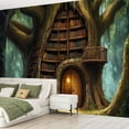 thumbnail image 2 of Peel and Stick Wallpaper 3D Modern Gnarled Eldritch Tomes Living Room Kids Bedroom Home Decor Modern Art Wall Mural Decor Self Adhesive and Removable 69in x 98in, 2 of 8