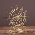 thumbnail image 4 of LOLIPPYY Iron Ferris Wheel Sculpture Decoration for Living Room, TV Cabinet, Bookshelf Display, 4 of 7