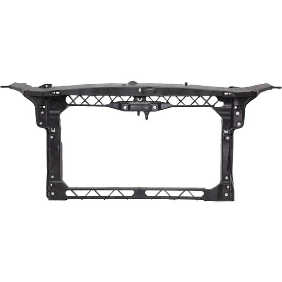 Radiator Support Compatible with FORD FUSION 06-09 Assembly Black Plastic with Steel - CAPA Certified