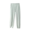 thumbnail image 3 of Xcmzpl Pajamas Pants for Men Elastic Waist Baggy Joggers Solid Cottom Cinch Bottom Pjs Pants Casual Sleepwear with Pockets, 3 of 9