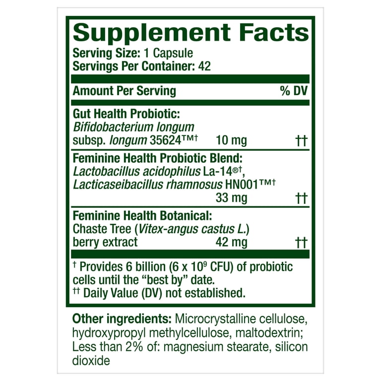 Align Women's Dual Action Probiotic, 42 Capsules photo 7