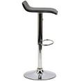 thumbnail image 2 of Hawthorne Collections Tabouret de Bar Réglable en Similicuir Noir (Lot de 2), 2 of 4