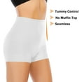 thumbnail image 4 of Womens Seamless Shaping Boyshorts Panties Tummy Control Underwear Slimming Shapewear Shorts, 4 of 6