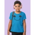 thumbnail image 2 of Smiling Face T-Shirt Juniors -Image by Shutterstock,  Small, 2 of 4
