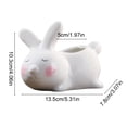 thumbnail image 3 of BAOPAI Mini Ceramic Flower Pot Thumb Sized Planter For Desktop And Bedroom Decoration, 3 of 6