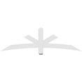 thumbnail image 4 of 72"W x 21"H x 2"D x 4"F, 7/12 Pitch, Alberta Architectural Grade PVC Gable Bracket, 4 of 8