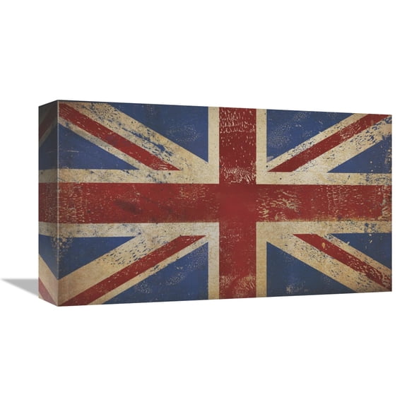 Global Gallery's 'Union Jack' By Ryan Fowler Stretched Canvas Wall Art