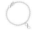 thumbnail image 1 of Godmother Infinity Sign Today Tomorrow Infinity Toggle Chain Bracelet, 1 of 1