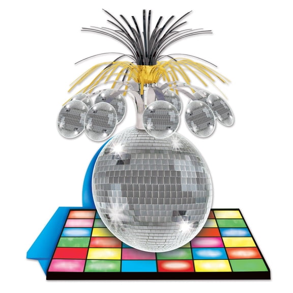 12 Pack Beistle Disco Ball Party Centerpiece