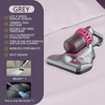 thumbnail image 5 of Outoloxit Handheld Wireless Mite Vacuum Cleaner with Blue UV Light Sterilization, 4-in-1 Multi-Surface Cleaner for Mattress, Bed, Carpet, and Pet Hair Removal, 5 of 8