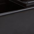 thumbnail image 2 of Avondale Espresso Leather Tray Ottoman, 2 of 3