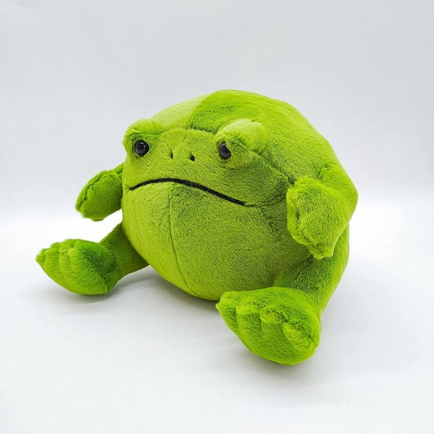 Hhhc Ricky Rain Frog Plush Toy, Wacky Cartoon Frog Stuffed Pillow, Cute Big Green Frog Soft Doll, As Gift For Boys And Girls - - Other 