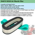 thumbnail image 4 of Air Filter 394019S 394019 398825 4136 5052K 272490S Pre Filter for Briggs Stratton -6PCS, 4 of 8