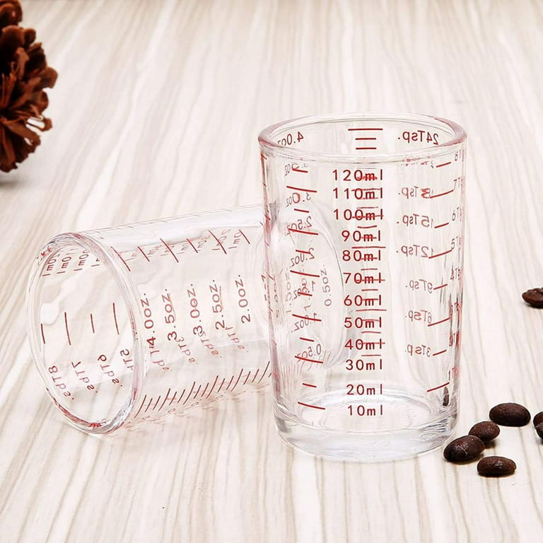 1Pc 30 ML Glass Measuring Cup With Scale Shot Glass Liquid Glass