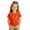 Orange, variant on HOWPAY USA Soccer Kids USA Soccer Shirt for Girls Boys Short Sleeve Crew Neck Graphic Tee Shirts 3-4 Years