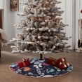 thumbnail image 6 of Kll Flowers Ad Butterflies Christmas Tree Skirt 36",Party Decorations Farmhouse For Christmas Decorations Holiday Party, 6 of 8