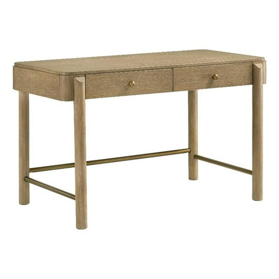 Arini 2-drawer Vanity Desk Makeup Table Sand Wash