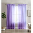 thumbnail image 1 of Sheer Window Panel Curtain- 2 Pack, 1 of 3