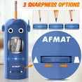 thumbnail image 2 of AFMAT Electric Pencil Sharpener for Colored Pencils 7-11.5mm, Auto in & Out, Fully Automatic Rechargeable Hands-Free Pencil Sharpener, Blue, 2 of 6