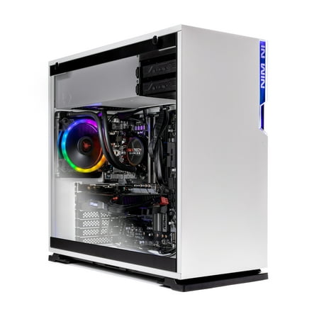SkyTech Shiva - Gaming Computer PC Desktop – Intel i5-9600K, 120mm AIO Liquid Cool, NVIDIA GeForce RTX 2070 8GB, 500G SSD, 16GB DDR4, AC WiFi, Windows 10 Home
