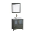 thumbnail image 5 of Vanity Art 30" Single Sink Freestanding Bathroom Vanity Set with Engineered Marble Top and Mirror, 5 of 10
