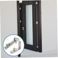 thumbnail image 4 of Phenofice 1 Set Stainless Steel Door Hinges Interior with Seven-Character Shape Design, 4 of 8