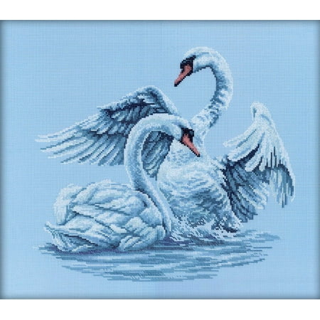 UPC: 4743348402025 | Swan fidelity M210 Counted Cross Stitch Kit