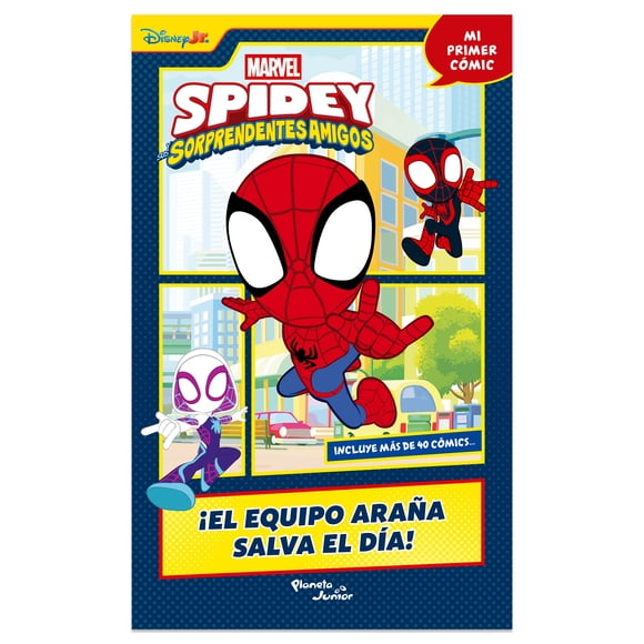 Spidey El Equipo Arana Salva el Dia Planeta Libro de bolsillo 1ra edicion