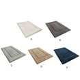 thumbnail image 3 of Bearachild Alfombra de baño con fuerte absorción de agua y alfombra de baño de textura suave, absorbente y lavable Juegos de accesorios de baño Gris claro 40*60cm, 3 of 6