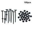 thumbnail image 1 of Nylon Self-Locking Cable Tie Buckle, Multi-Purpose Zip Tie Holder with Pin & Button, Corrosion-Resistant Fastening Straps for Trunks & Engine Guards, 90x20mm, 1 of 8