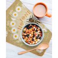thumbnail image 3 of Brown Daisy Bees Kitchen Dish Towels for Drying Dishes Set of 3, Spring Farmhouse Honey Floral Rings Waffle Weave Microfiber Hand Tea Bathroom Towels Quick Dry & Absorbent Towel 12x12, 3 of 7