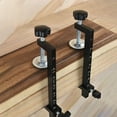 thumbnail image 6 of qiya 1pc 143mm Reversed Woodworking Clamp C-Clamp For Wood Plastic Cutting Drilling, 6 of 11