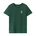 thumbnail image 1 of Camiseta de mujer con cuello redondo y ajuste regular, recuerdo de verano, para viajar y caminar SG, 1 of 7
