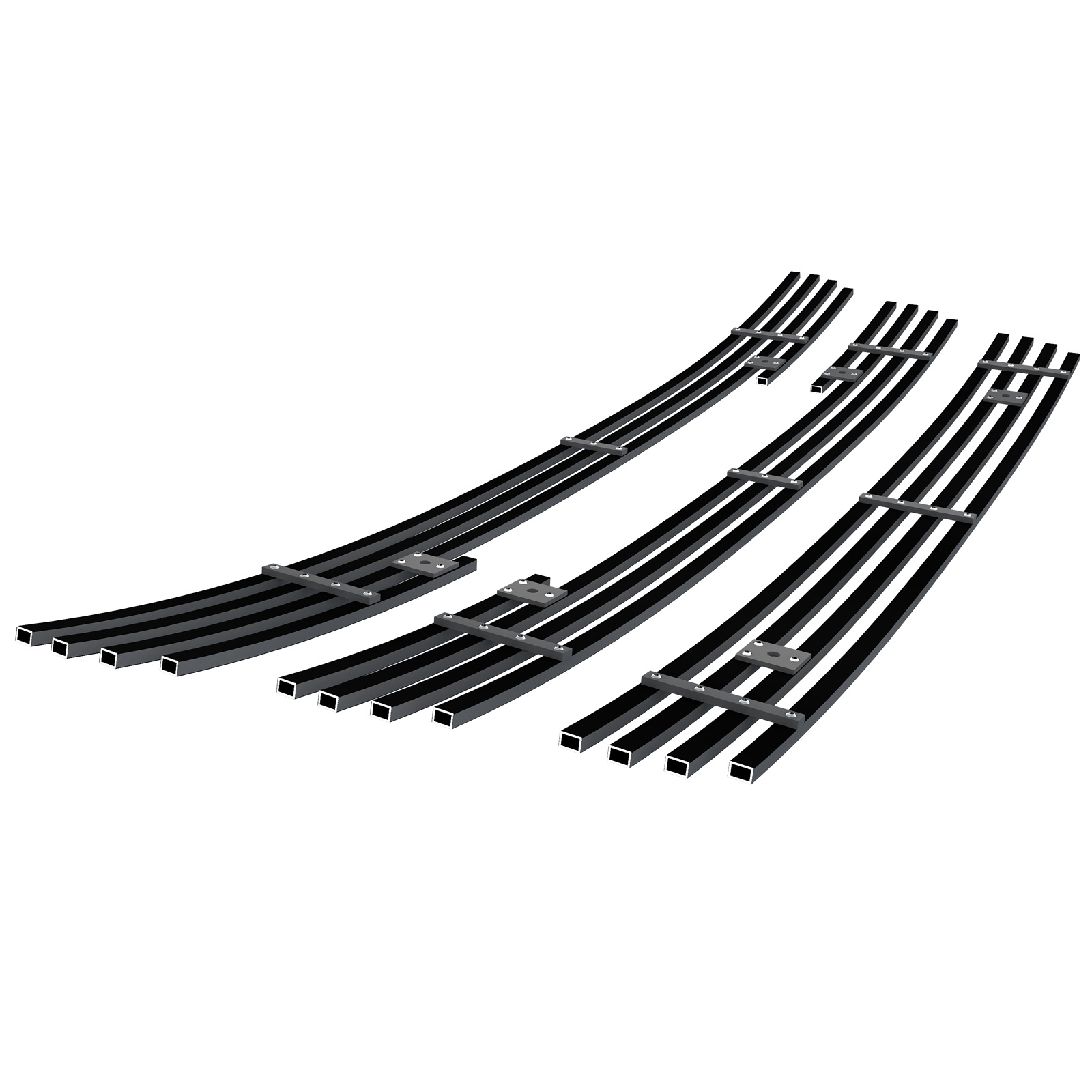 APS Stainless Steel Billet Grille For 2010-2015 GMC Terrain - Upper Main - Chrome Polished