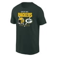 thumbnail image 1 of NFL Miami Dolphins Line Fade Forest-Green 2X-Large T-Shirt, 1 of 2