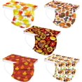 thumbnail image 2 of HUGFEGWE 50Pcs Fall Disposable Adults Face Masks,3 Ply Protective Disposable Face Masks with Maple Leaf Thanksgiving Designs (Fall/Thanksgiving H) CJB91-40795, 2 of 7